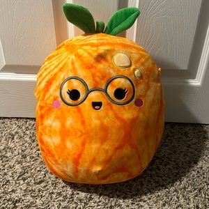Original Squishmallows Kelly Toys Judy the Tangerine tie dye plush 12" no tag